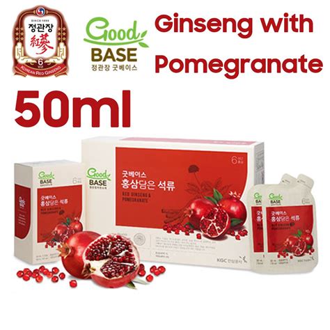 Cheong Kwan Jang Good Base Korean Red Ginseng With Pomegranate Ml