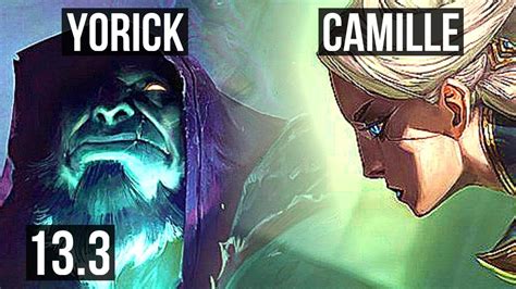 Yorick Vs Camille Top 4 0 5 Rank 6 Yorick 900 Games Kr