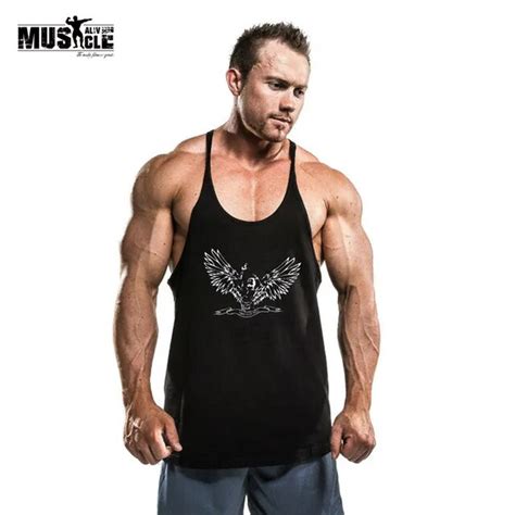 Muscle Alive Zyzz Bodybuilding Tank Top Men Stringer Singlet Fitness Sleeveless Undershirt