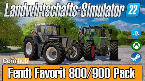 LS22 Mods Fendt Favorit 800 900 Pack LS22 Modvorstellung YouTube