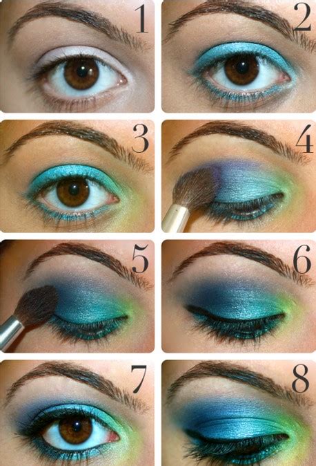 21 Colorful Makeup Tutorials for Women - Pretty Designs