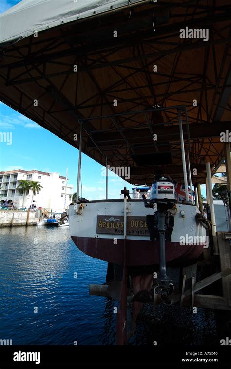 Original African Queen Key Largo Florida Keys Stock Photo - Alamy