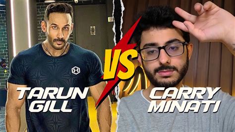 Finally Tarun Gill Reply Carryminati Roast Video Carryminati