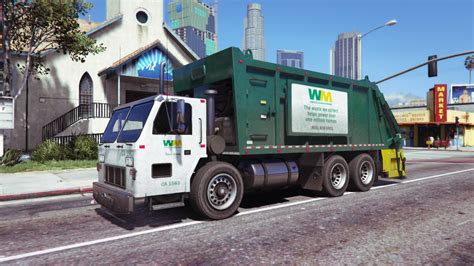 GTA 5 Garbage Truck Mod