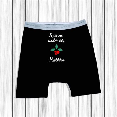 Personalized Boxers Christmas Underwear Couples Underwear | Etsy