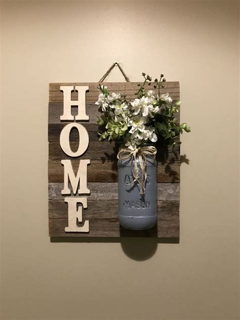 Pin By Julie Colvin On Homemade Diy Farmhouse Decor Mason Jar