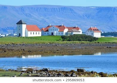 Residence President Iceland Alftanes Stock Photo (Edit Now) 295634543