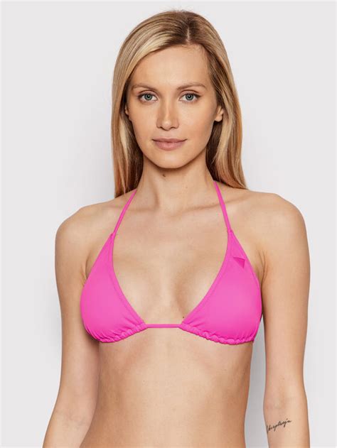 Guess Bikini Partea De Sus E02J25 LY00K Roz Modivo Ro