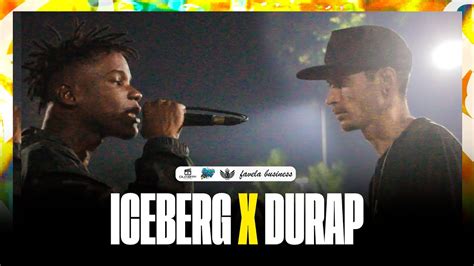 ICEBERG X DURAP SEGUNDA FASE BATALHA SEM NOME 14 YouTube