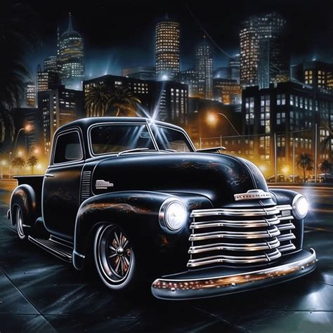 Lowrider Art Chevrolet 3100 Truck Low Rider Bomb Pinstriping Poster ...