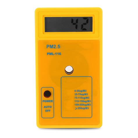 Pm2.5 particle detector haze dust airquality monitoring analyzer meter sensor Sale - Banggood ...