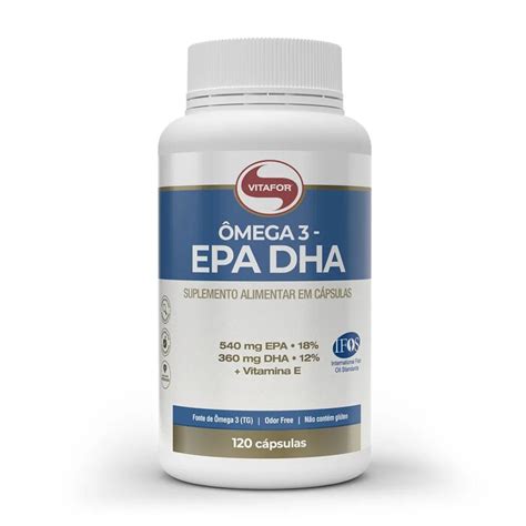 Omega 3 Epa e Dha 120 Cápsulas 1000mg Vitafor Divina Fórmula