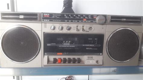 R Dio Gravador Boombox Cce Antigo Funcionando Mercado Livre