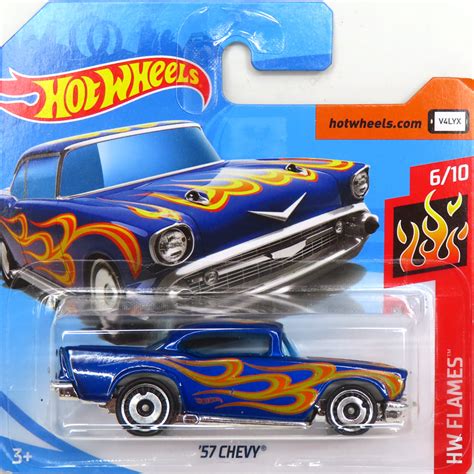 駿河屋 CHEVY ブルーフレイムパターン Hot Wheels HW FLAMES FYC ホット