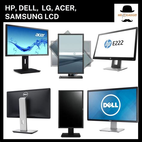 Hp Dell Lg Samsung Lenovo Acer Viewsonic Led Lcd