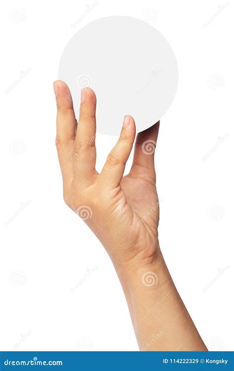 Hand Holding Sphere