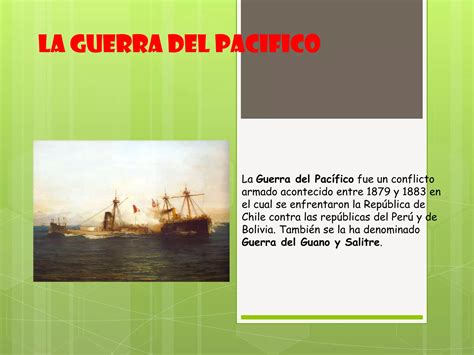 La Guerra Del Pacifico Ppt