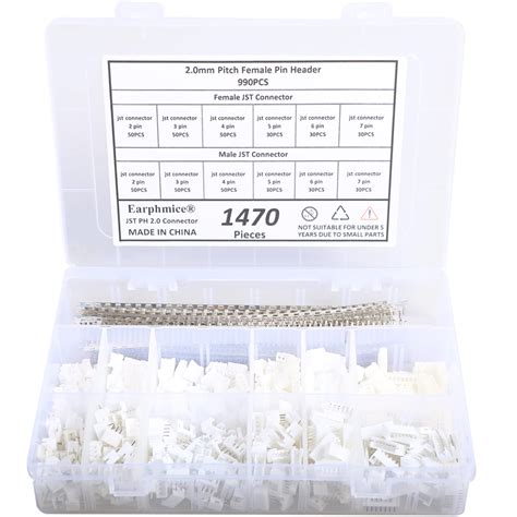 Buy Jst Ph Connector Pcs Jst Connector Kit Mm