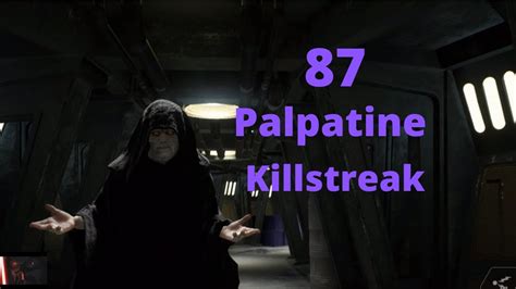 87 Palpatine Killstreak Endor Star Wars Battlefront 2 YouTube