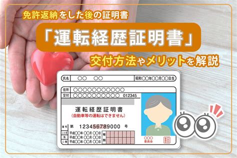 運転経歴証明書を取得するメリットは？地域別特典の内容や申請方法を紹介｜旧車王ヒストリア