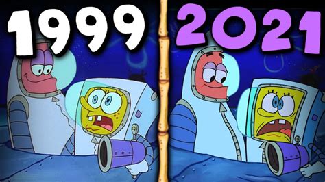 Spongebob Then And Now