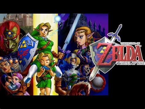 Game Select Gamecube Version The Legend Of Zelda Ocarina Of Time