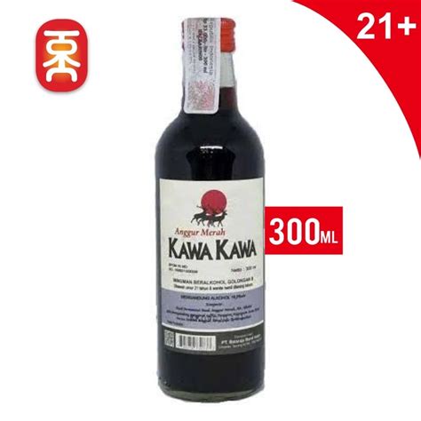 Jual Kawa Kawa Anggur Merah Ml Shopee Indonesia