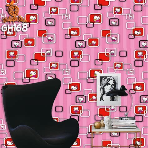 Jual Wallpaper Dinding Motif Dan Karakter Stiker Dinding 45 Cm X 8 M