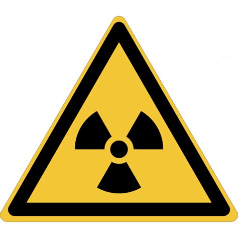 W003 Danger Matières Radioactive Ou Radiations Ionisantes