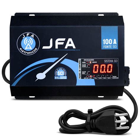 Fonte Automotiva Jfa A W Sci Carregador De Bateria Bivolt