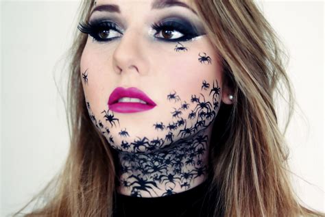 Spinne Halloween Make Up De Make Up