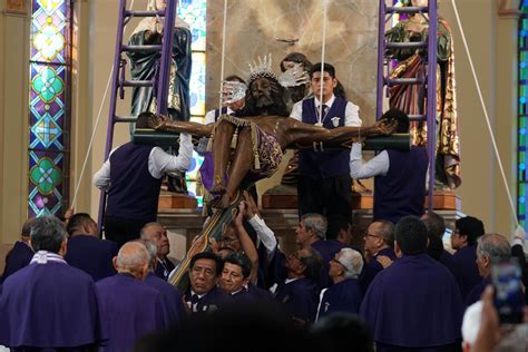 Semana Santa Feligreses acompañaron tradicional bajada del Señor de