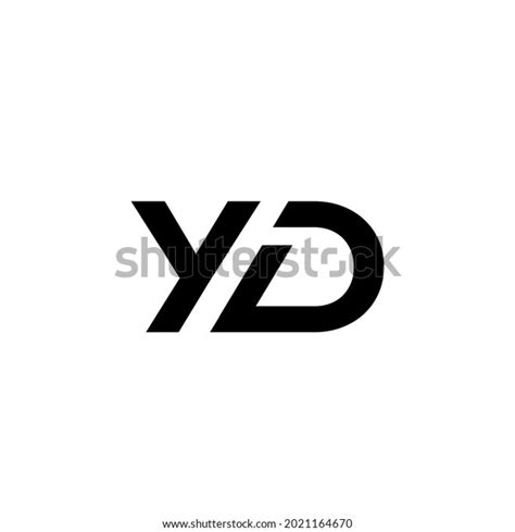 Initials Yd Logo Design Vector Stock Vector Royalty Free 2021164670