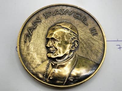 Medal Jan Paweł II 600 lat Jasnej Góry SREBRO 925 13533777156