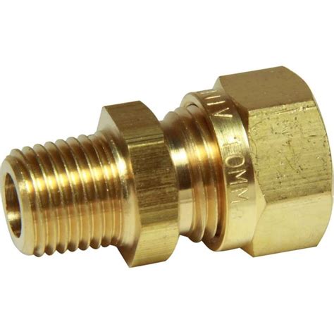 Ag Ag Male Coupling 14 Bsp Taper To 10mm Compression Mc210163