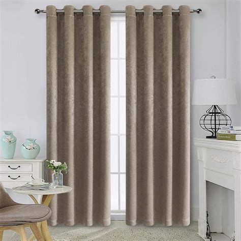 Ruthys Textile Blackout Curtains For Bedroom Grommet Room Darkening