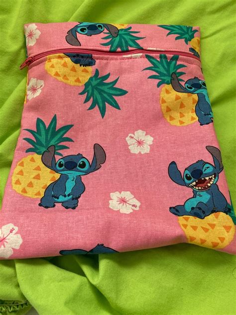 Disney Lilo And Stitch Pink And Pastel Pencil Pouches Etsy