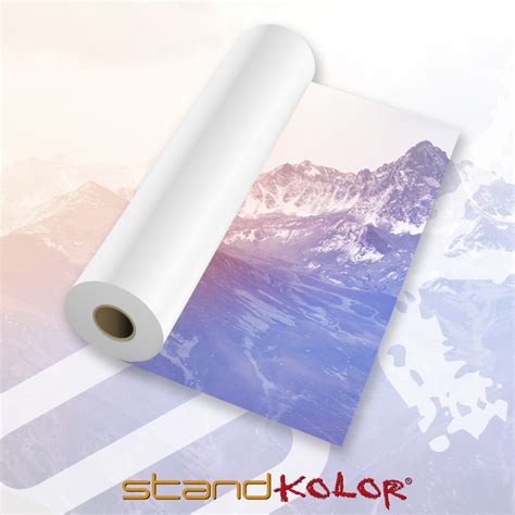 Papel semifoto satín ecosolvente y látex SK 210 gr Standkolor