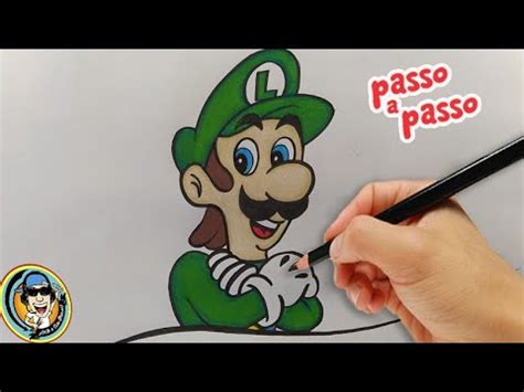 Como Desenhar O Luigi Do Super Mario Passo A Passo Youtube