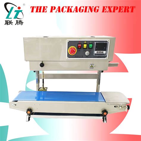 Vertical Continuous Plastic Bag Sealing Machine Automatic Film Impulse