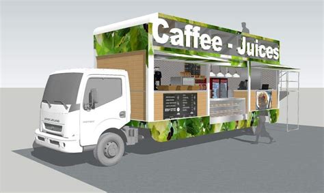 to Make 3d design for a Food Truck | Freelancer