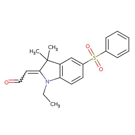 Acetaldehyde 1 Ethyl 1 3 Dihydro 3 3 Dimethyl 5 Phenylsulfonyl 2H