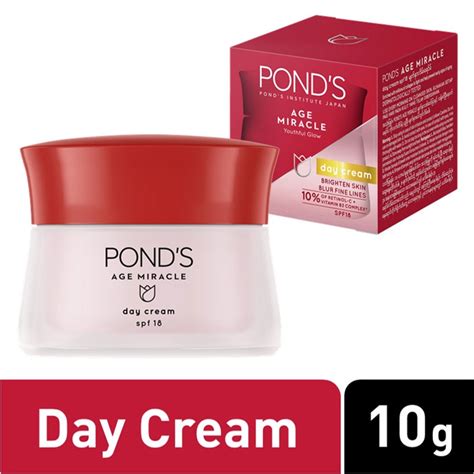 Pond S Age Miracle Youthful Glow Day Cream 10g Shopee Philippines