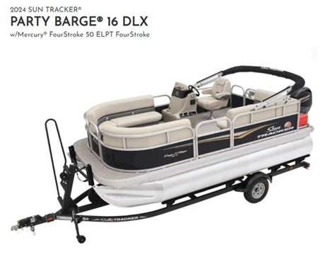 New Sun Tracker Party Barge Dlx Morganton Boat Trader