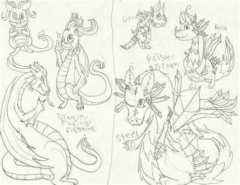 Dragon Types By Murderinklastresort On Deviantart