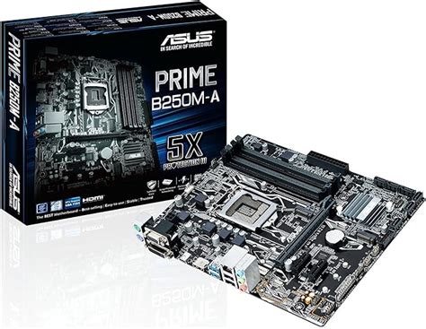 Asus Prime B250m A Scheda Madre Socket 1151 Matx Dual M2 Hdmi Usb