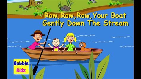 Row Row Row Your Boat- + Many More Nursery Rhymes & Kids Song In English... | Kids songs ...