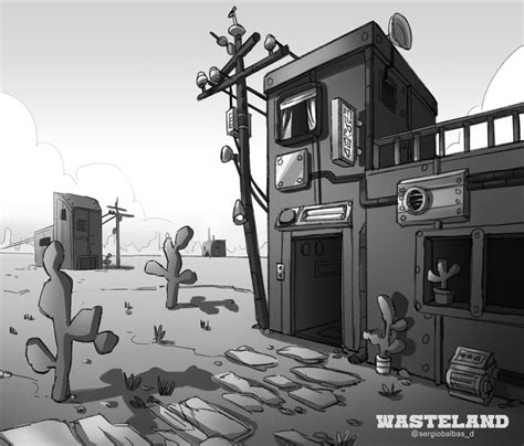 WASTELAND: Concept Art 02 by SergioBalbasD on DeviantArt