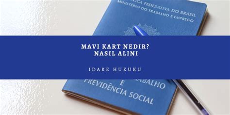 Mavi Kart Nedir Nas L Al N R Creti Ne Kadar