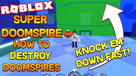 Super Doomspire Brickbattle Destroy Towers Fast And Easy Youtube